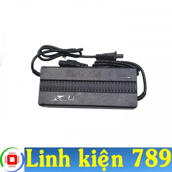  Sạc ắc quy 48V Pin Lithium 16S 3.2V 58.4V 5A tự ngắt khi đầy